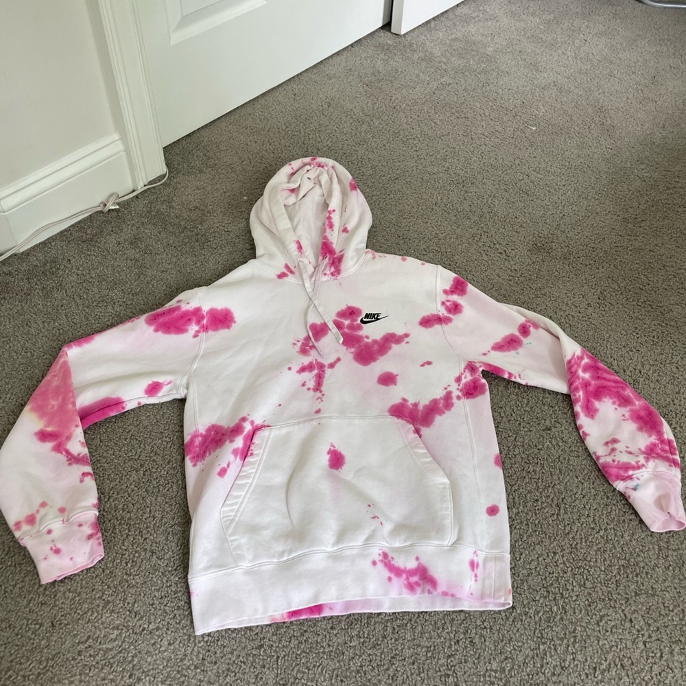 Self Tie Dyed Nike Sweatshirt